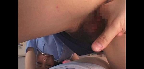  Gorgeous asian police officer blowing
